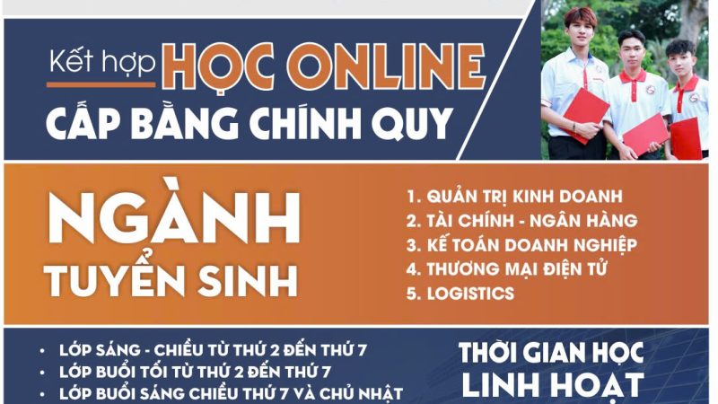 THÔNG BÁO TUYỂN SINH HỆ VỪA LÀM VỪA HỌC